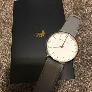 Larsson & Jennings Lugano 40mm Silver and Grey